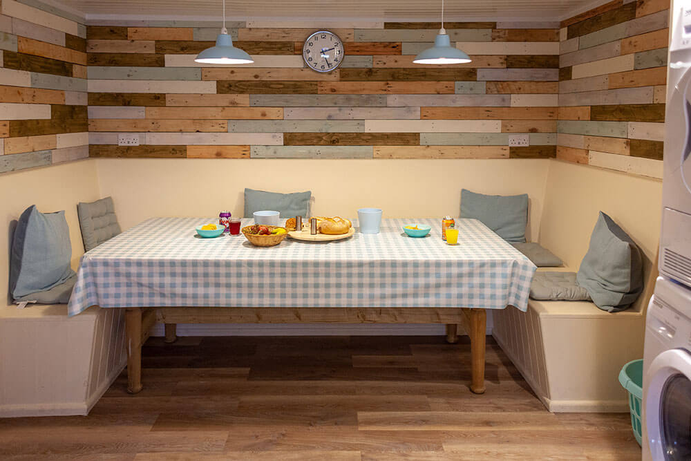 Glamping dining table